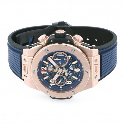 HB Big Bang, Unico King Gold Blue, 42mm, Ref# 441.OX.5189.RX