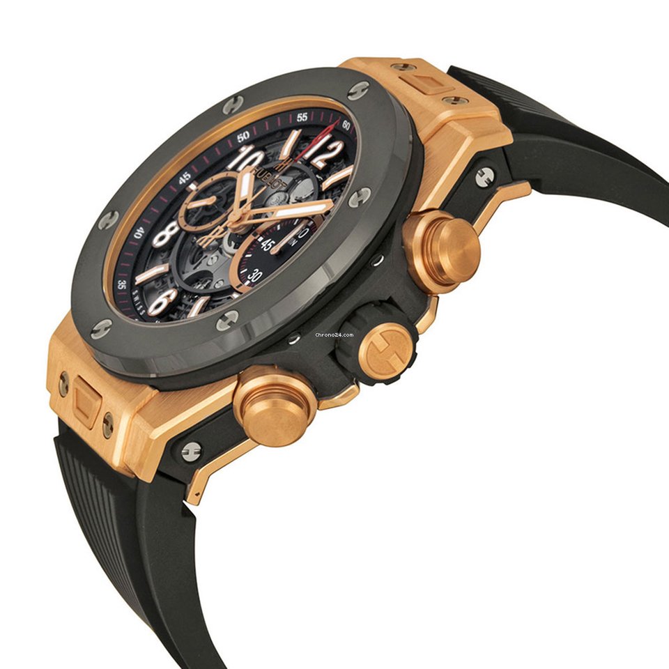 HB Big Bang Unico King Gold Ceramic 45mm, Ref# 411.OM.1180.RX