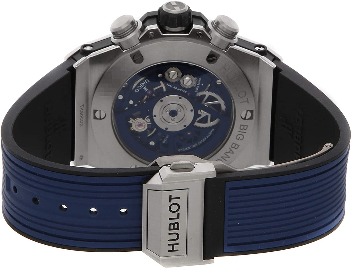 HB Big Bang, Unico Titanium Blue, 42mm, Ref# 441.NX.5179.RX