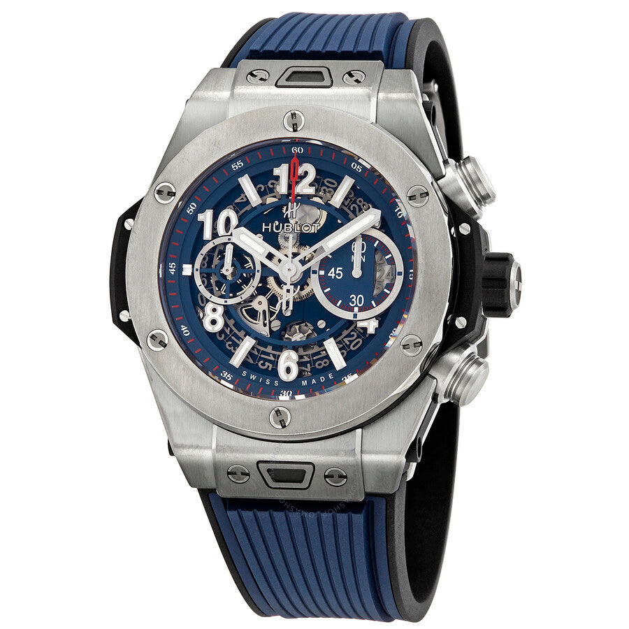HB Big Bang, Unico Titanium Blue, 42mm, Ref# 441.NX.5179.RX