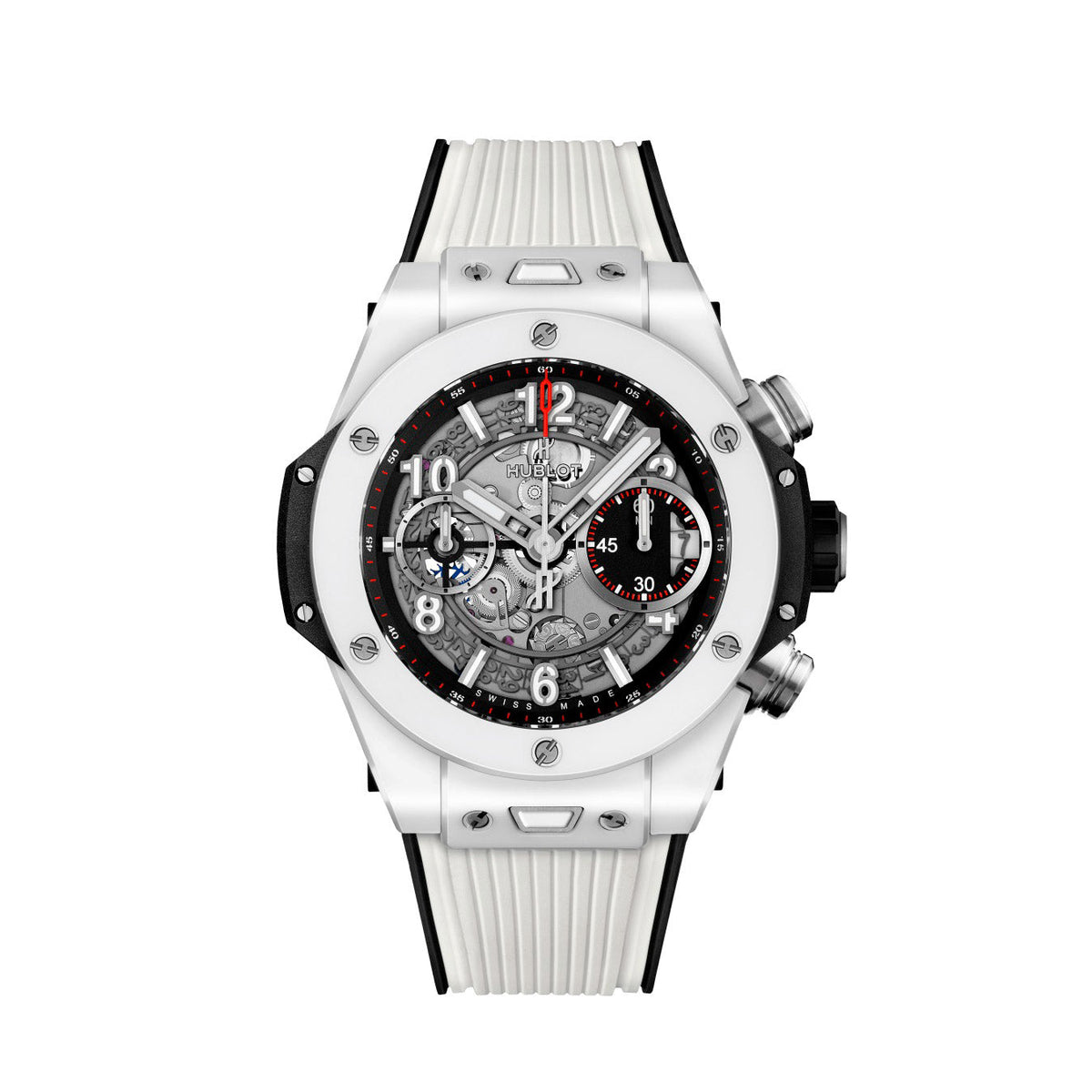 HB Big Bang Unico White ceramic, 42mm, Ref# 441.HX.1170.RX