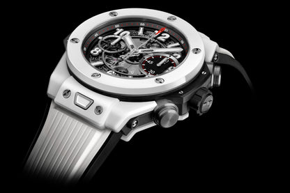 HB Big Bang Unico White ceramic, 42mm, Ref# 441.HX.1170.RX