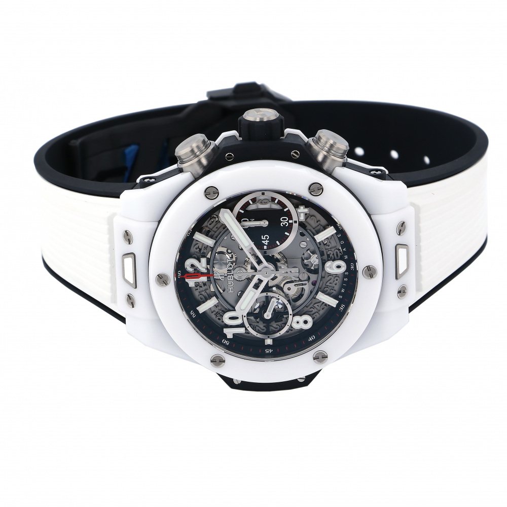 HB Big Bang Unico White ceramic, 42mm, Ref# 441.HX.1170.RX