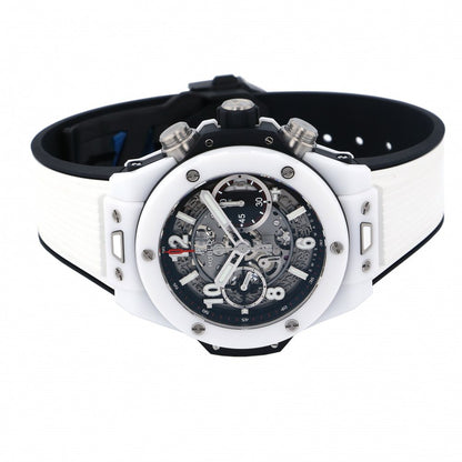 HB Big Bang Unico White ceramic, 42mm, Ref# 441.HX.1170.RX