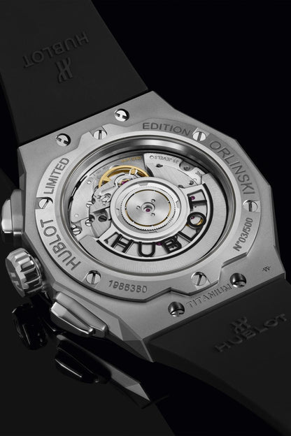 HB Classic Fusion Chronograph Orlinkski Titanium, 41mm, Ref# 549.NI.1270.RX.ORL23