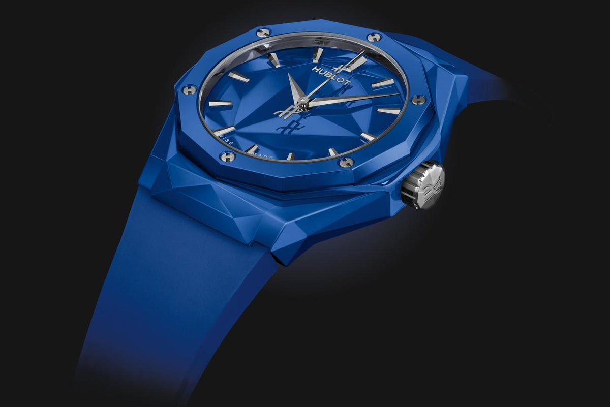 HB Classic Fusion Orlinski Blue Ceramic Ref# 550.ES.5100.RX.ORL21