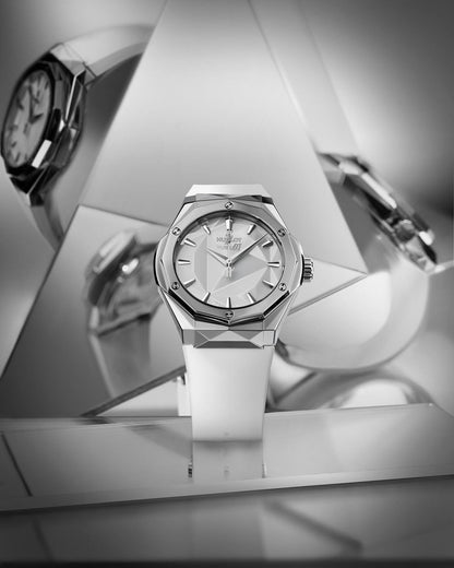 HB Classic Fusion Orlinski Titanium White Ref# 550.NS.2200.RW\\.ORL20