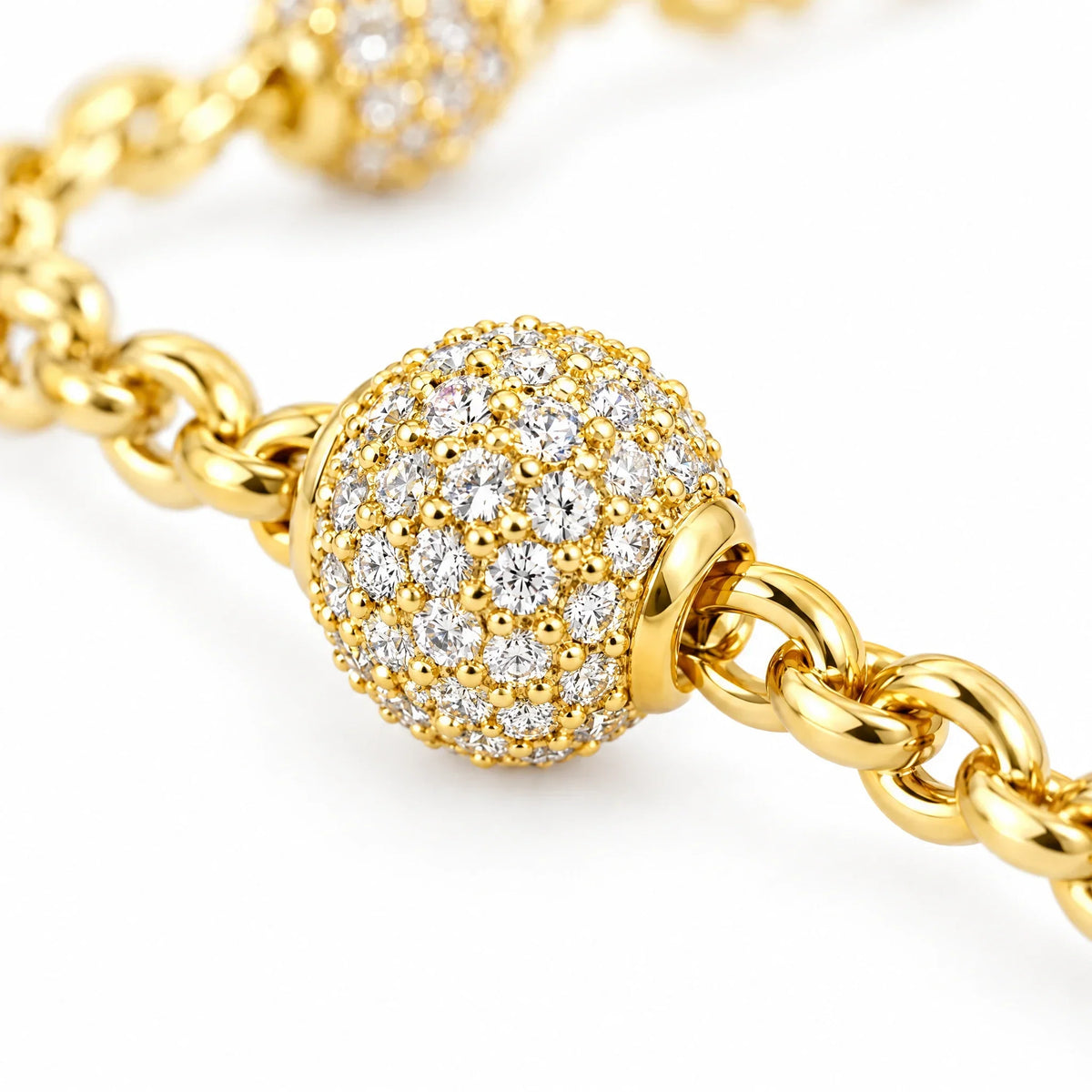 Ilaria 18K Gold Plated 925 Sterling Silver Cubic Zirconia Bracelet