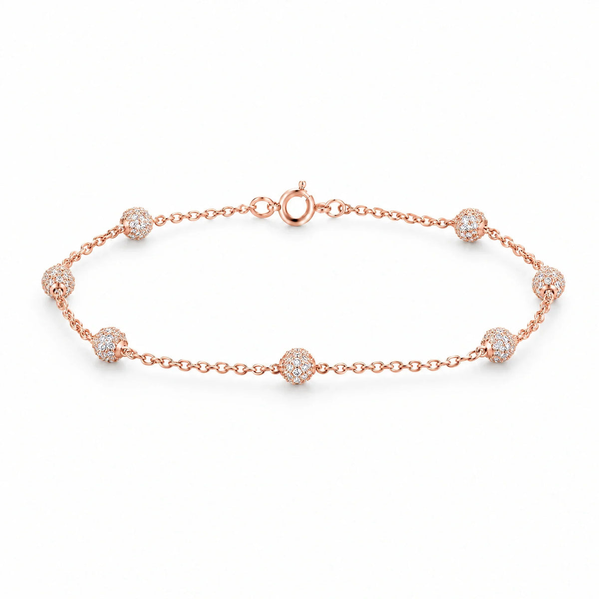 Ilaria 18K Gold Plated 925 Sterling Silver Cubic Zirconia Bracelet