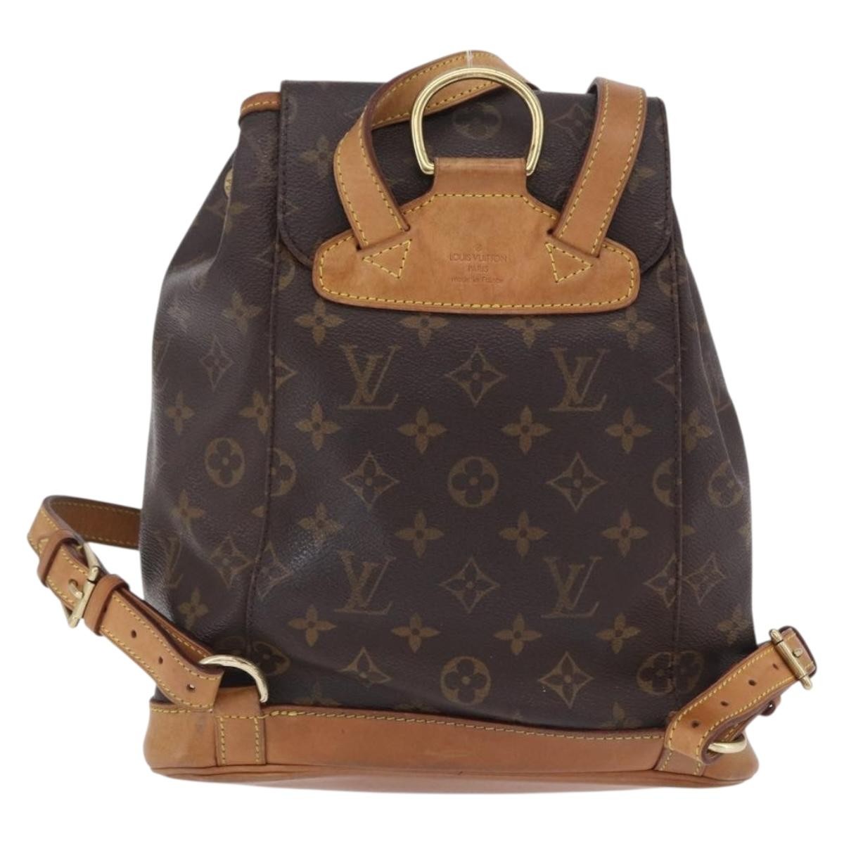 Vintage Montsouris Backpack Monogram Canvas MM