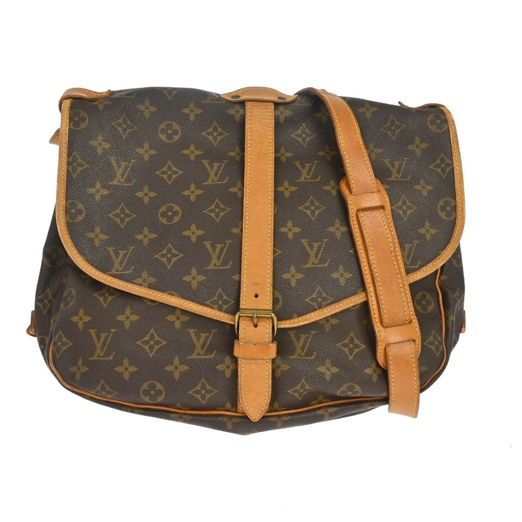 Saumur Handbag Monogram Canvas 35