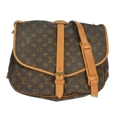 Saumur Handbag Monogram Canvas 35