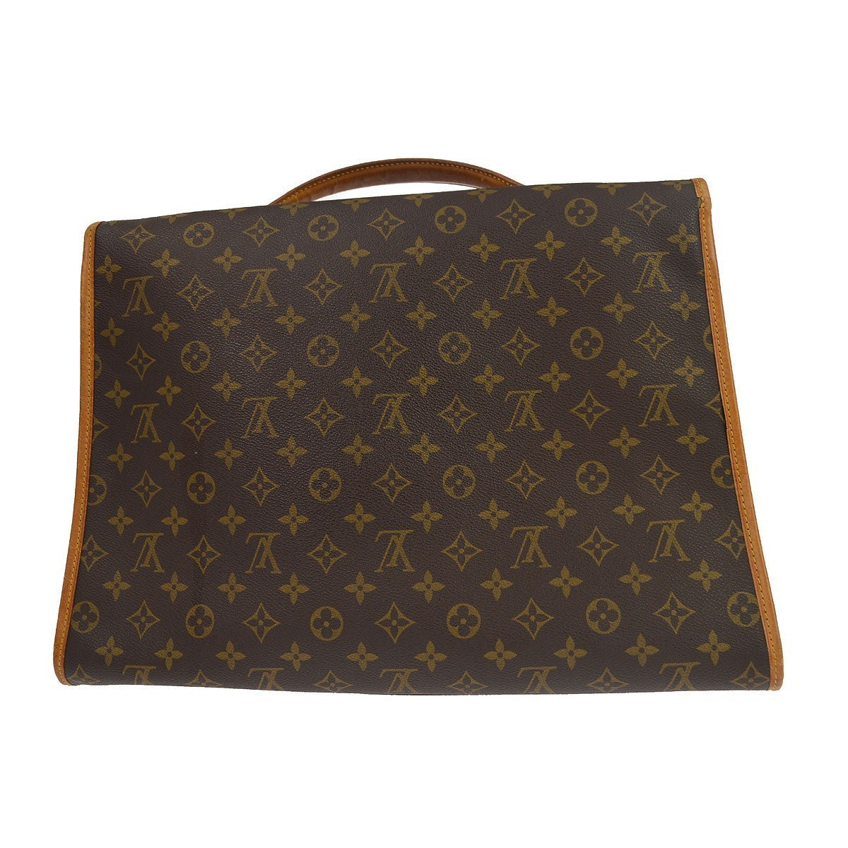 Beverly Briefcase Monogram Canvas MM