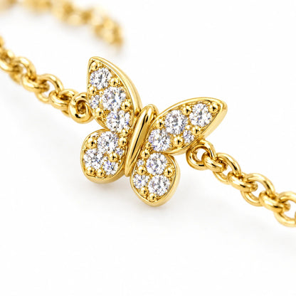 Liora 18K Gold Plated 925 Sterling Silver Cubic Zirconia Bracelet