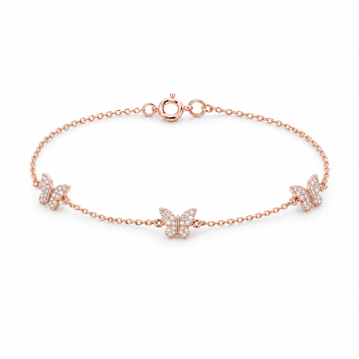 Liora 18K Gold Plated 925 Sterling Silver Cubic Zirconia Bracelet