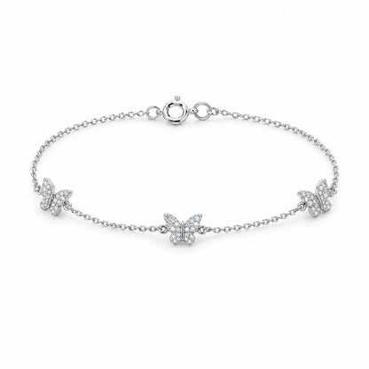 Liora 18K Gold Plated 925 Sterling Silver Cubic Zirconia Bracelet