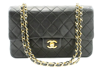 Vintage Classic Double Flap Bag Quilted Lambskin Medium