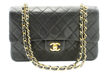 Vintage Classic Double Flap Bag Quilted Lambskin Medium