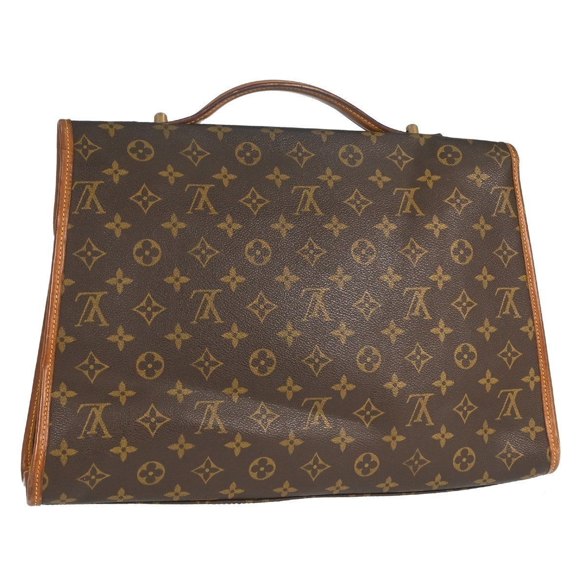 Beverly Briefcase Monogram Canvas PM