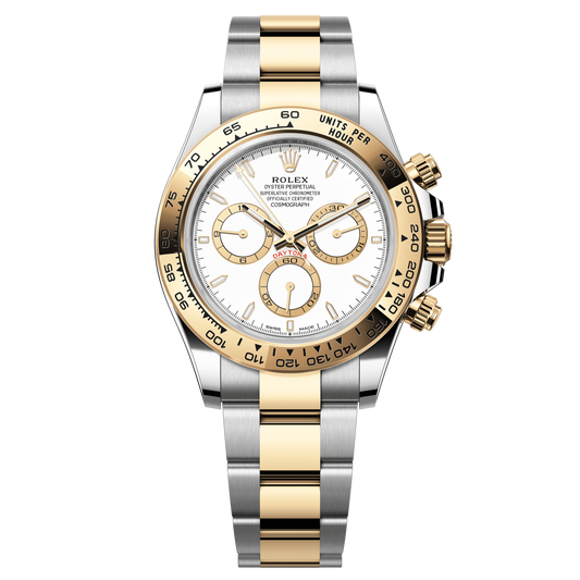 Rolex Oyster 40 mm White and Golden Yellow Rolesor Oyster 126503-0001