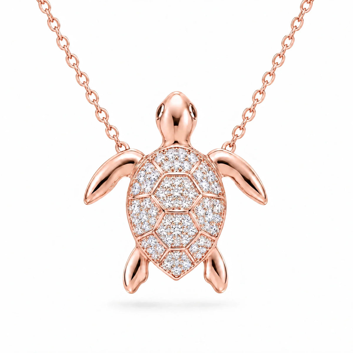 Marea 18K Gold Plated 925 Sterling Silver Cubic Zirconia Necklace