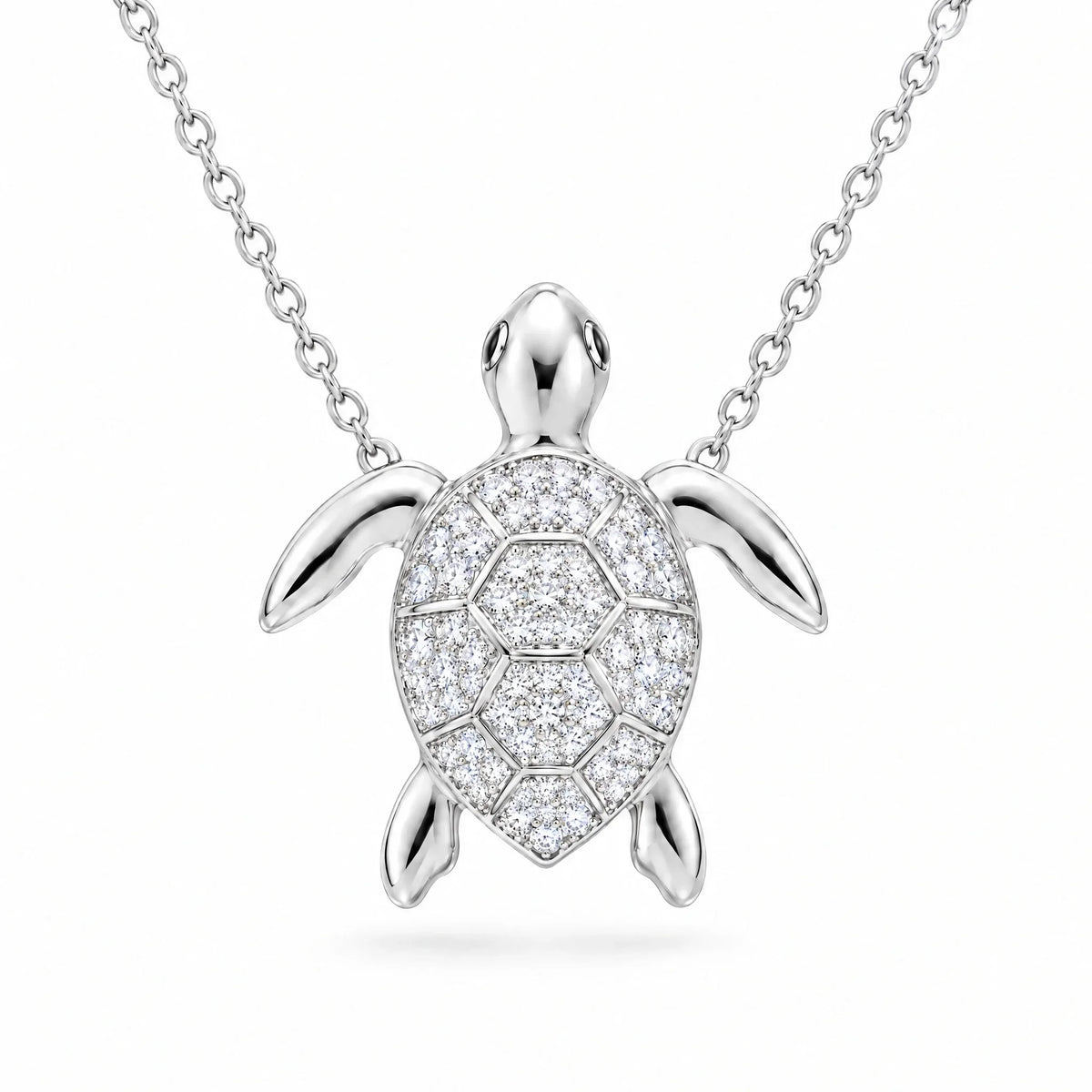 Marea 18K Gold Plated 925 Sterling Silver Cubic Zirconia Necklace
