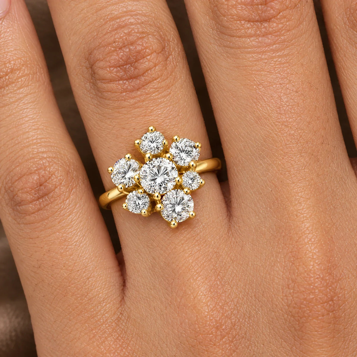 Margaux 18K Gold Plated 925 Sterling Silver Cubic Zirconia Ring