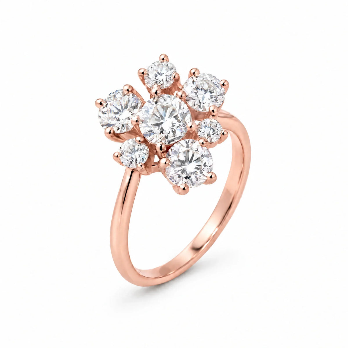 Margaux 18K Gold Plated 925 Sterling Silver Cubic Zirconia Ring