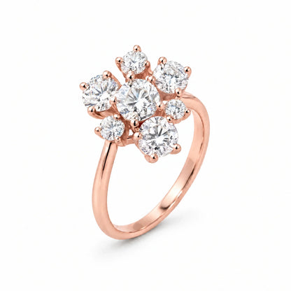 Margaux 18K Gold Plated 925 Sterling Silver Cubic Zirconia Ring
