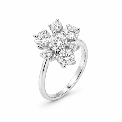 Margaux 18K Gold Plated 925 Sterling Silver Cubic Zirconia Ring