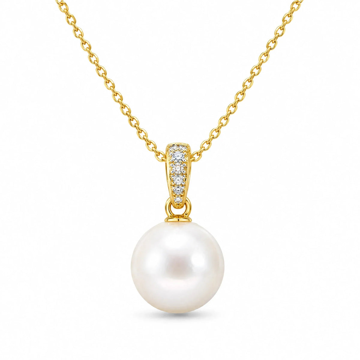 Marisol 18K Gold Plated 925 Sterling Silver Cubic Zirconia Necklace