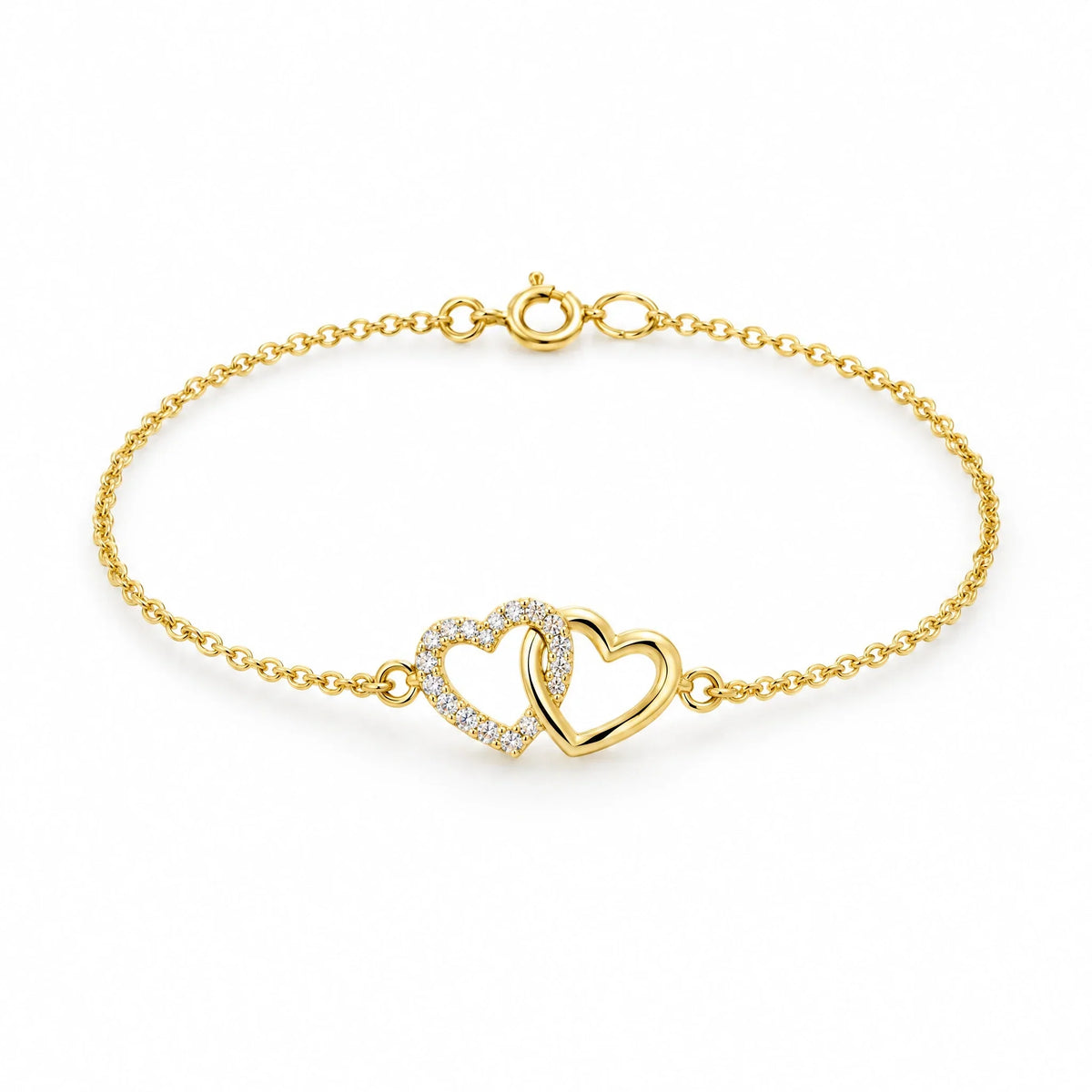 Mila 18K Gold Plated 925 Sterling Silver Cubic Zirconia Bracelet