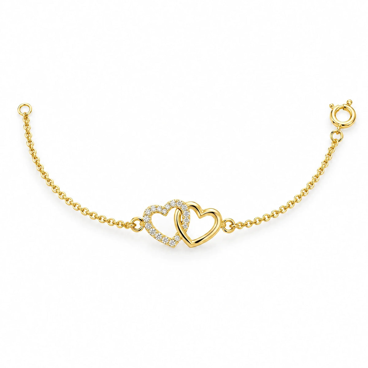 Mila 18K Gold Plated 925 Sterling Silver Cubic Zirconia Bracelet