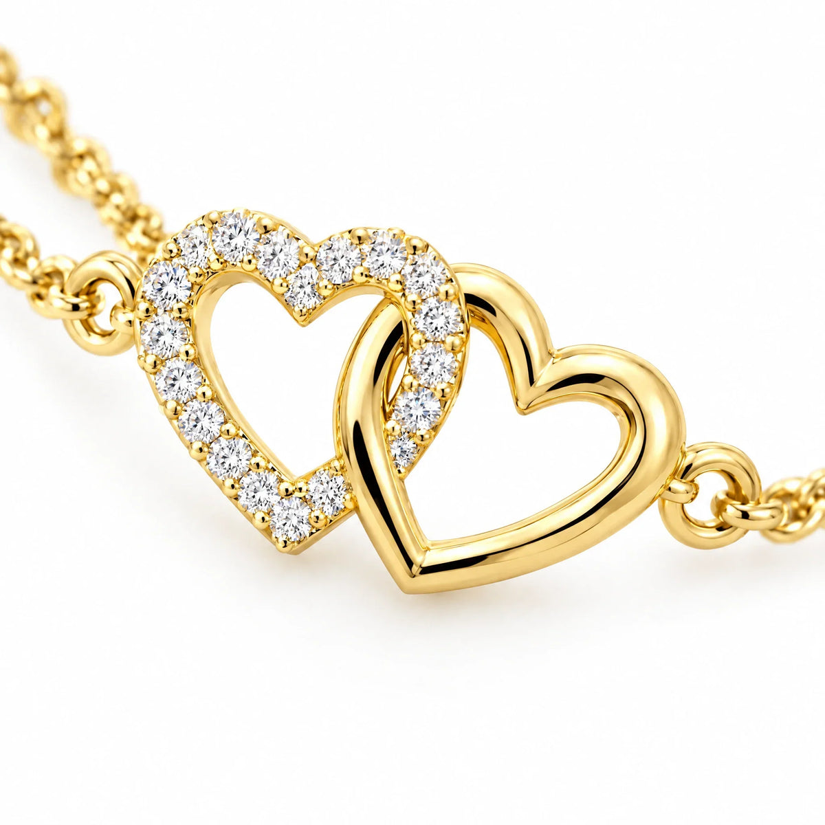 Mila 18K Gold Plated 925 Sterling Silver Cubic Zirconia Bracelet