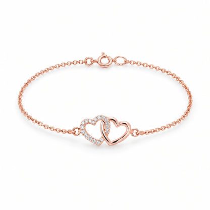 Mila 18K Gold Plated 925 Sterling Silver Cubic Zirconia Bracelet