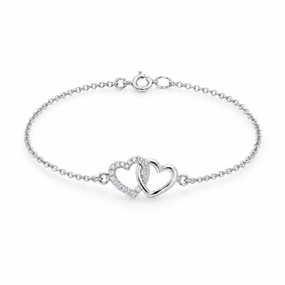 Mila 18K Gold Plated 925 Sterling Silver Cubic Zirconia Bracelet