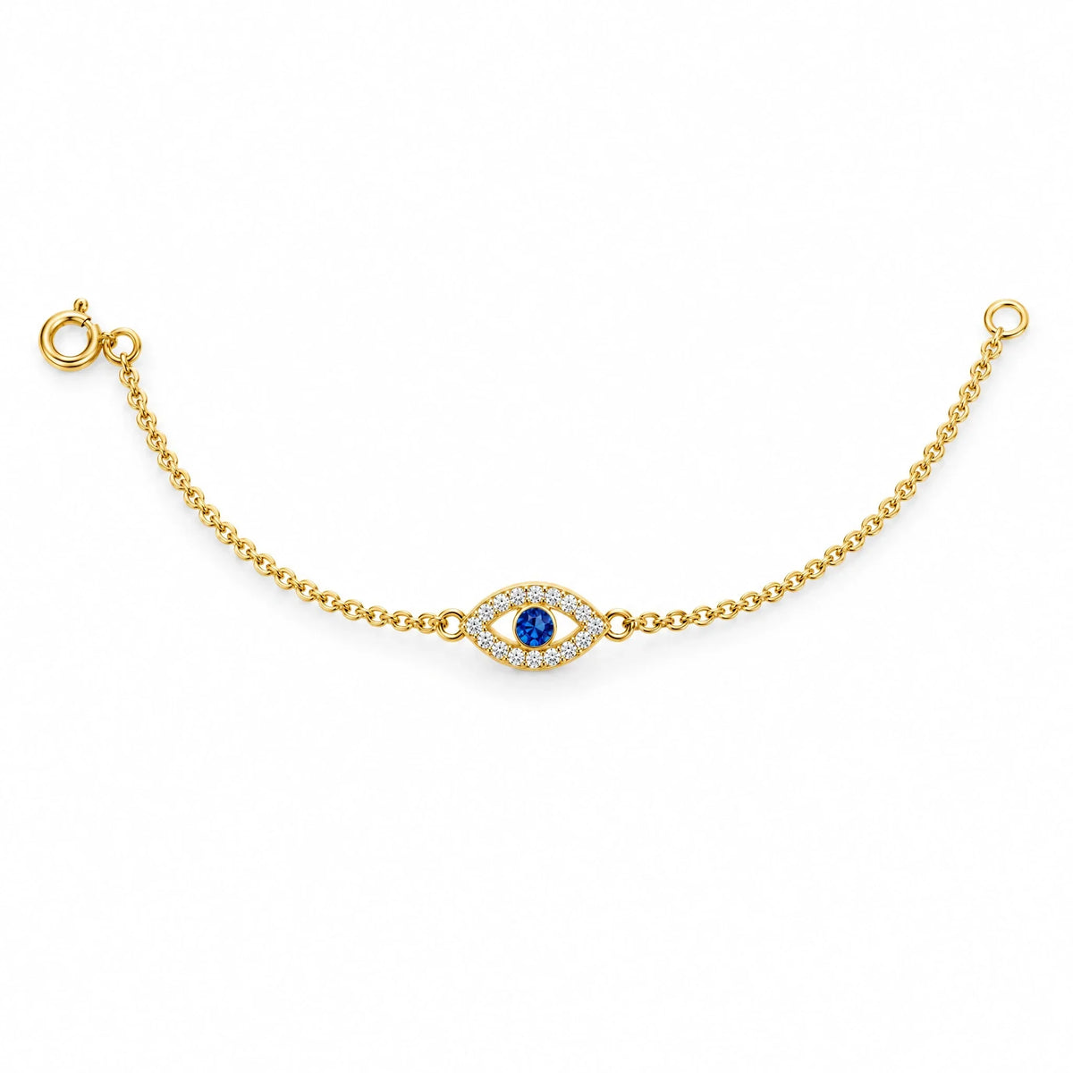 Nazar 18K Gold Plated 925 Sterling Silver Cubic Zirconia Bracelet