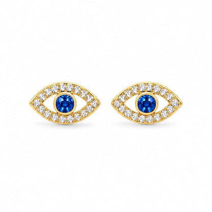 Nazara 18K Gold Plated 925 Sterling Silver Cubic Zirconia Earrings