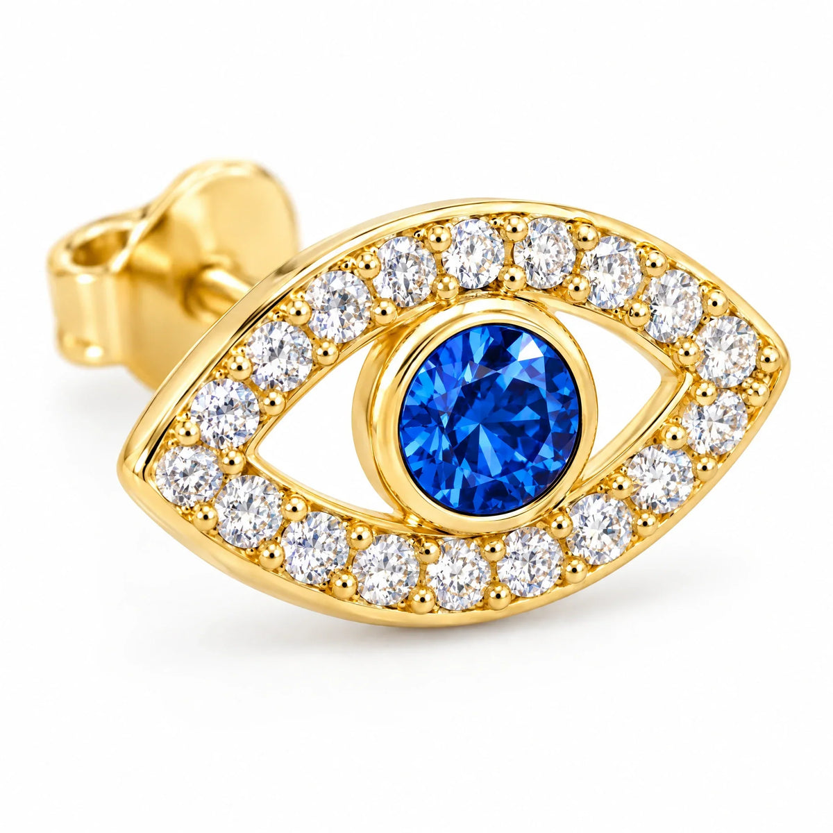 Nazara 18K Gold Plated 925 Sterling Silver Cubic Zirconia Earrings