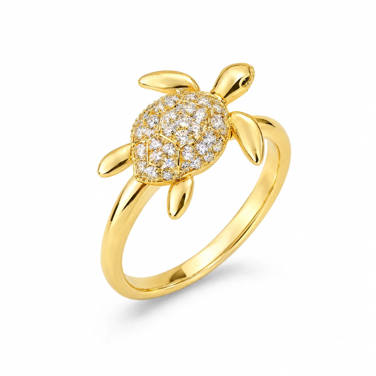 Nerina 18K Gold Plated 925 Sterling Silver Cubic Zirconia Ring