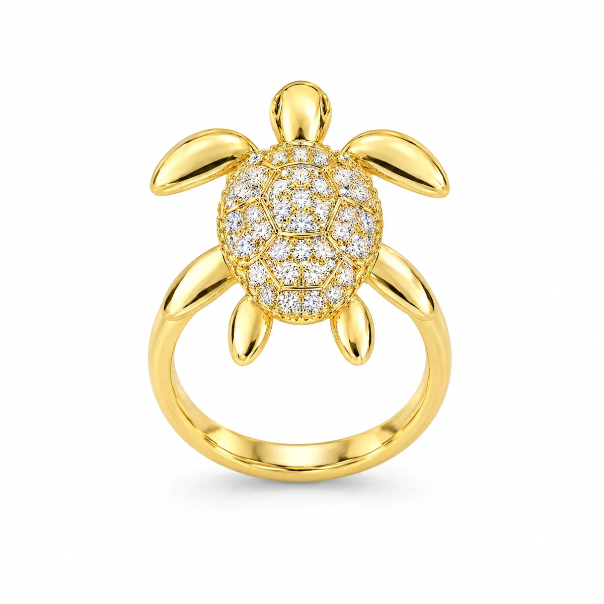 Nerina 18K Gold Plated 925 Sterling Silver Cubic Zirconia Ring