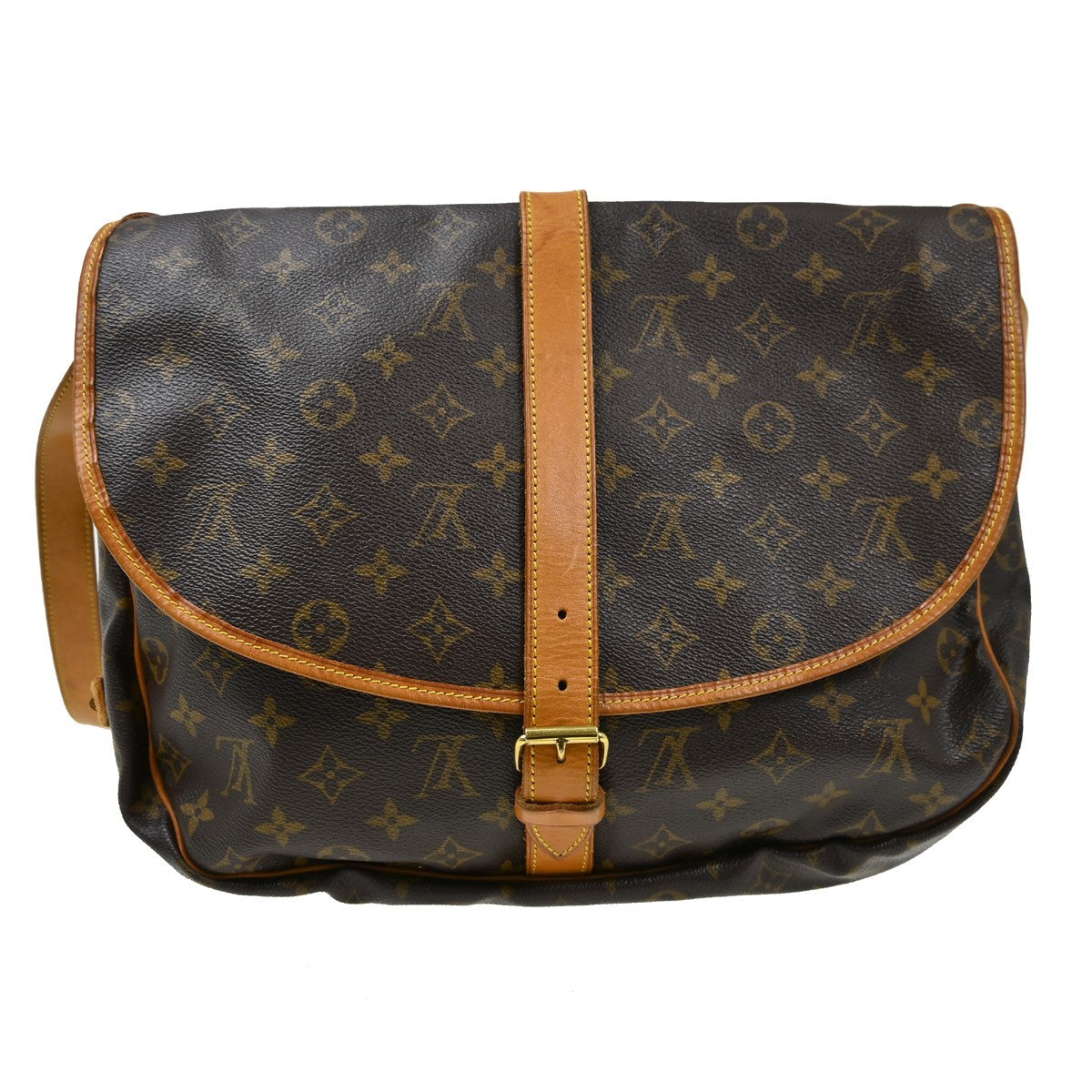 Saumur Handbag Monogram Canvas 35