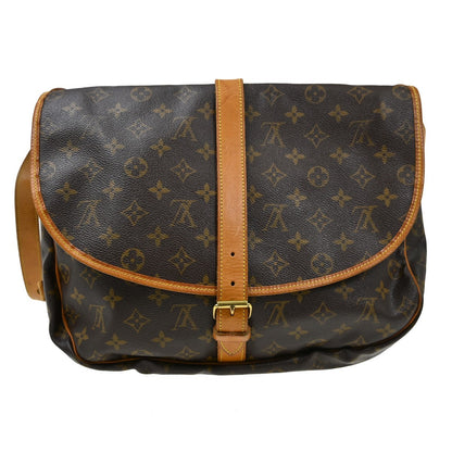 Saumur Handbag Monogram Canvas 35