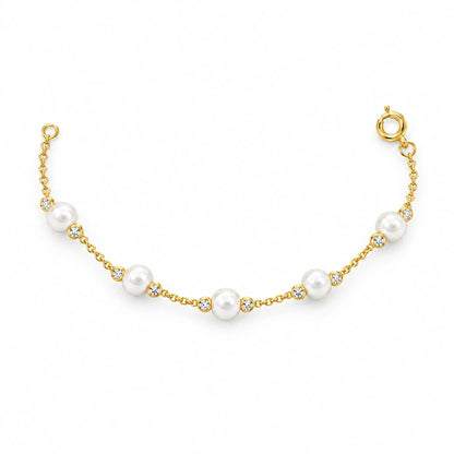 Noemi 18K Gold Plated 925 Sterling Silver Cubic Zirconia Bracelet