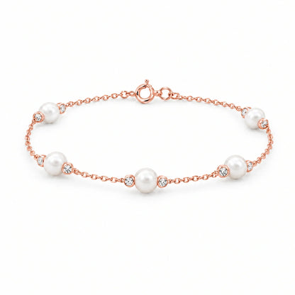Noemi 18K Gold Plated 925 Sterling Silver Cubic Zirconia Bracelet