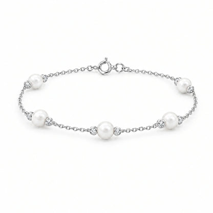 Noemi 18K Gold Plated 925 Sterling Silver Cubic Zirconia Bracelet