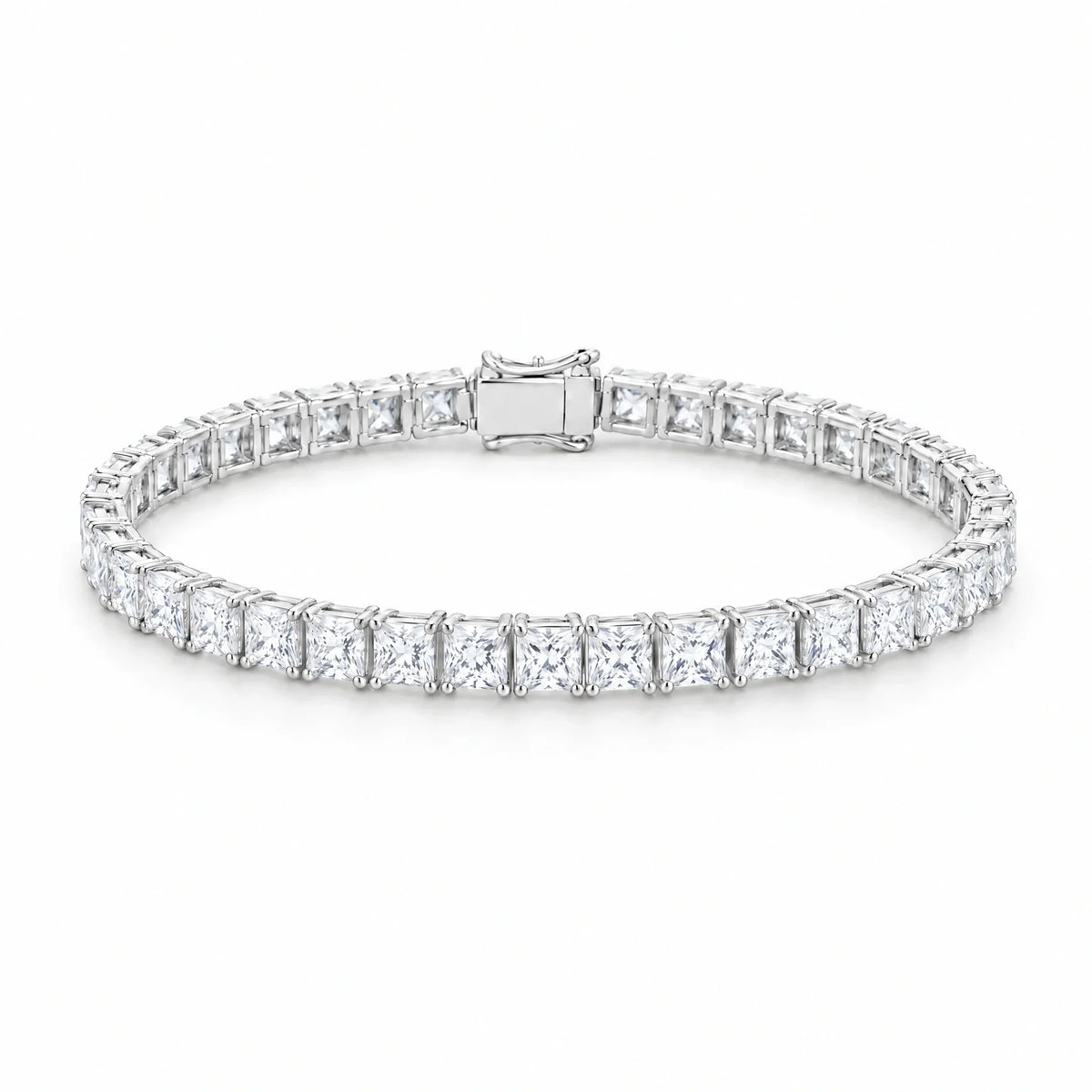 Nova 18K Gold Plated 925 Sterling Silver Cubic Zirconia Tennis Bracelet