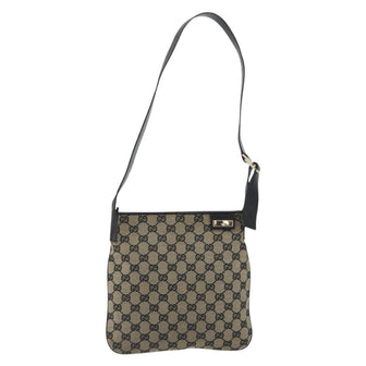 Front Pocket Web Messenger GG Canvas Small
