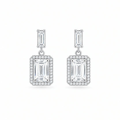 Octavia 18K Gold Plated 925 Sterling Silver Cubic Zirconia Earrings