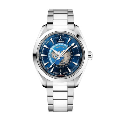 OMG Aqua Terra 150m Co-axial Master Chronometer GMT WorldTimer 43mm